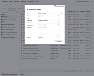 Create templates