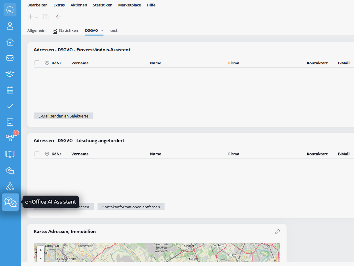 AI Studio - AI Assistent öffnen