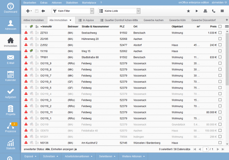 Immobilien - OnlineHilfe | OnOffice Hilfe